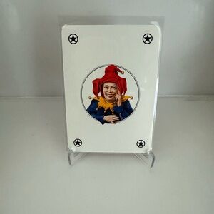 Gucci BLACK STAR JOKER RED Playing Card